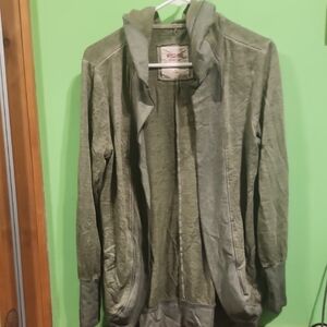 Mossimo Green Cardigan